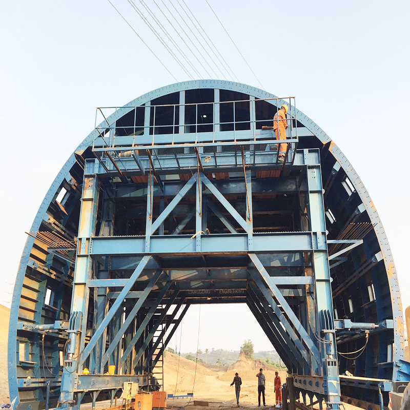 Lianggong Hydraulic Tunnel Lining Trolley for Subways