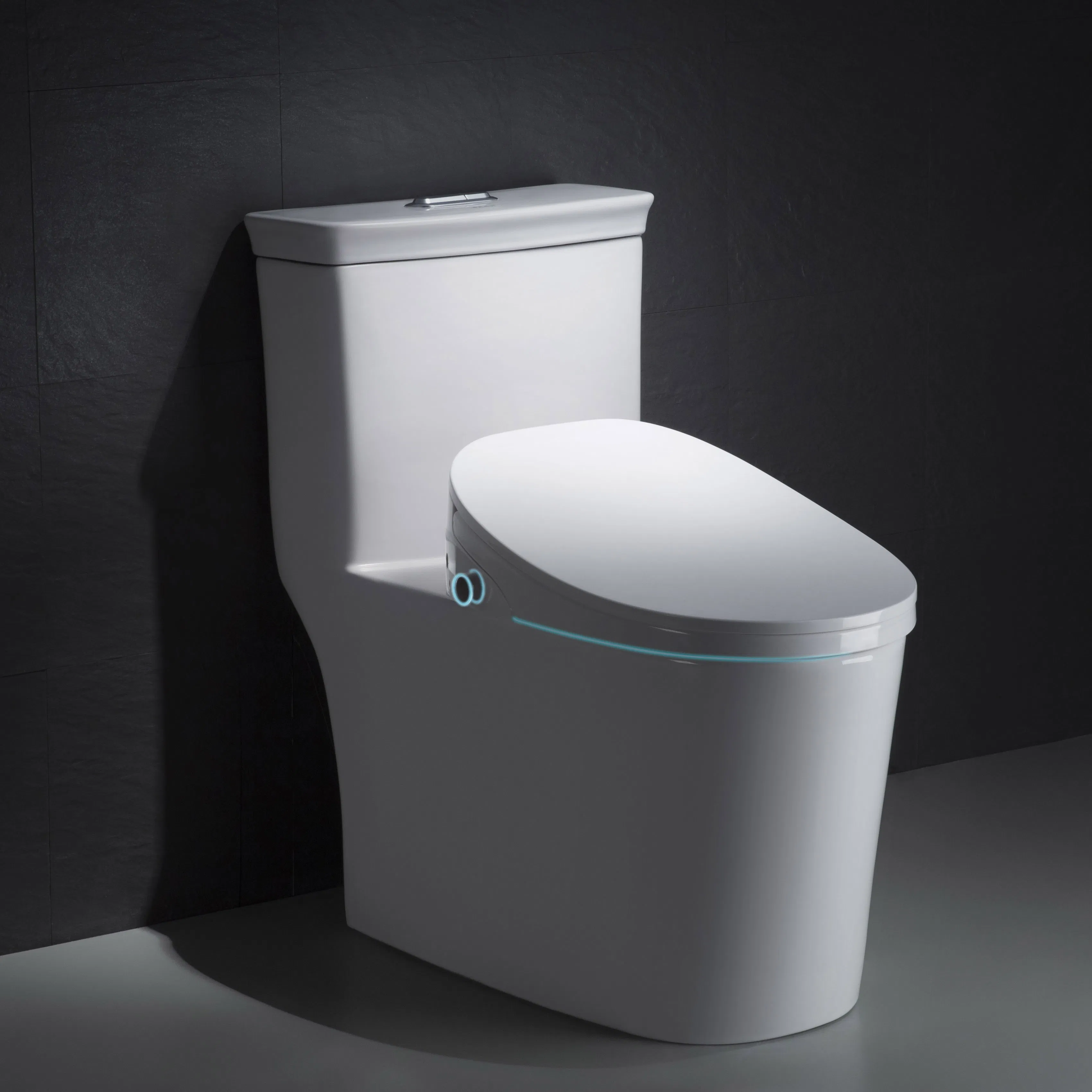 High Quality Soft Close Bathroom Smart Bidet Toilet Seat Cover Water Spray