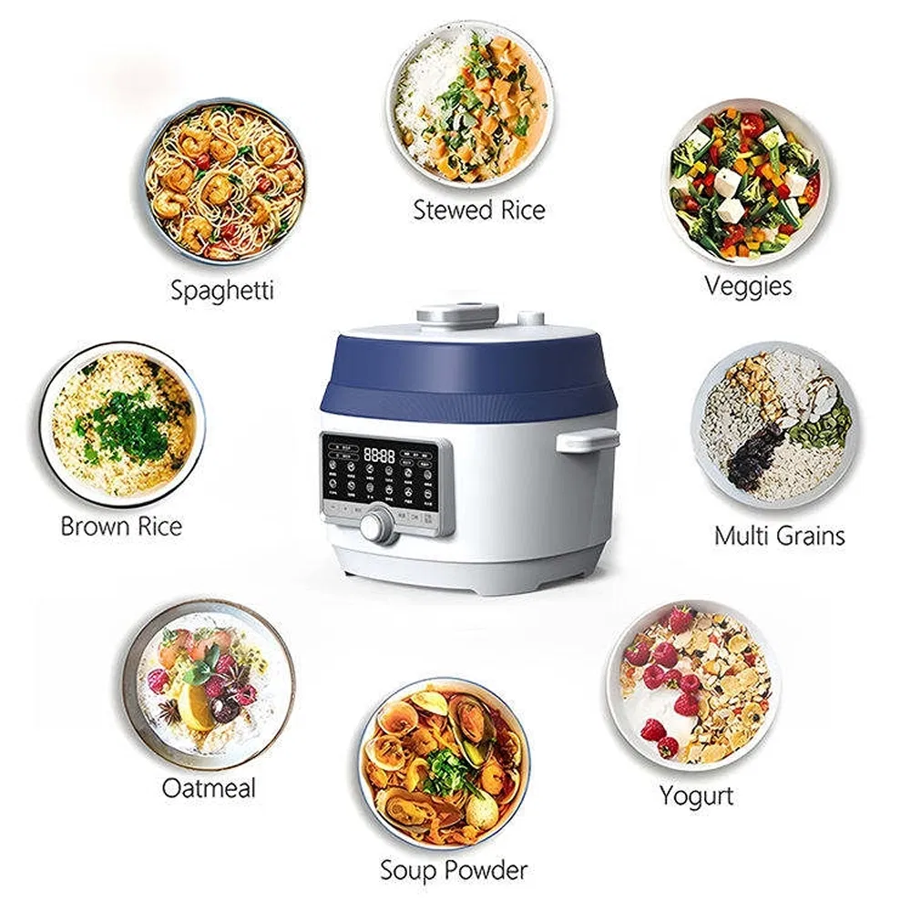 Factory Wholesale Zd-502da 5L Smart Digital LED Rice Cooker for Household