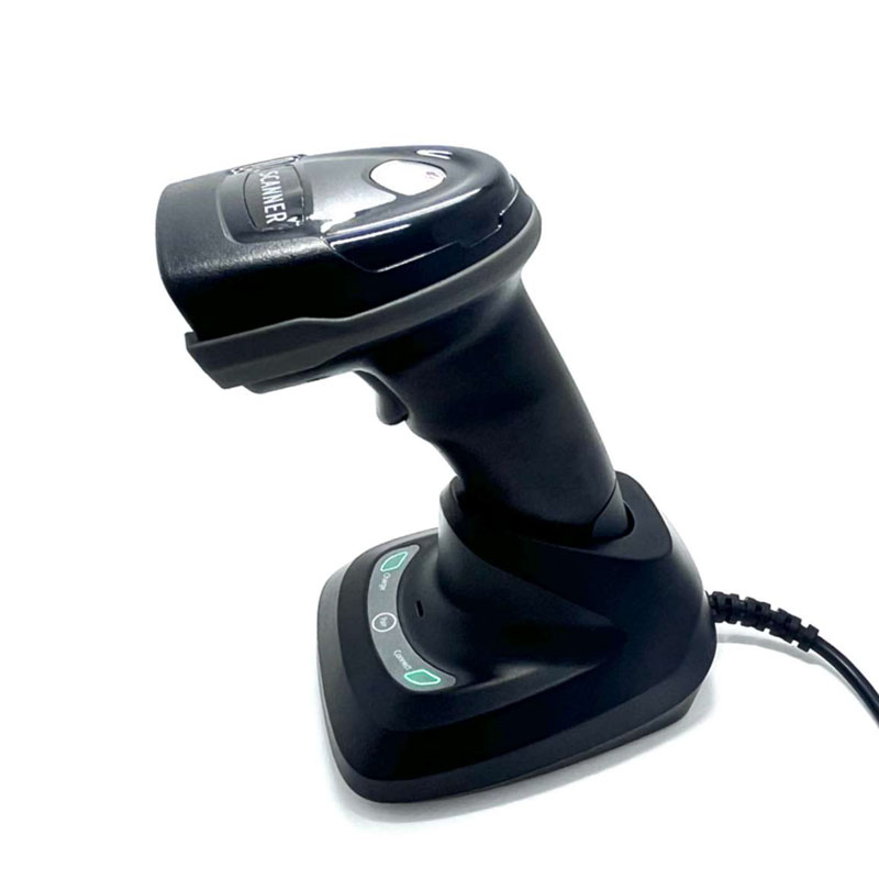 High Performance Handheld Wireless Bluetooth Wireless 2.4G Bt 1d 2D Barcode Scanner Charging Communication Base