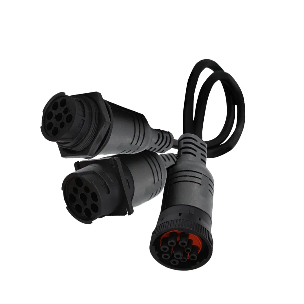 Разветвитель J1939 9-pin на 2 розетки Type 1