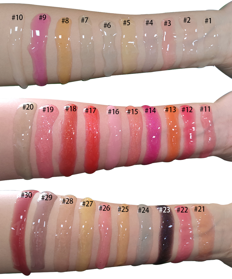 Private Label Vegan Pink High Quality Clear Color Changing Lip Plumper Oil
