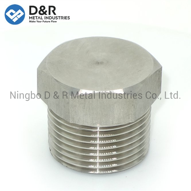 1/2 in. 150# Stainless Steel Pipe Fitting Hexagon Head Plug