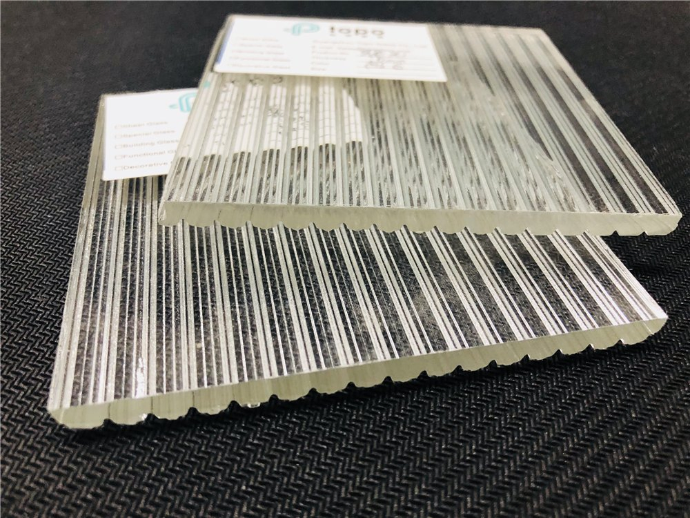 Rich Patterns and Strong Decoration Rainbow Pattern Glass for Bathroom (CP-TP)