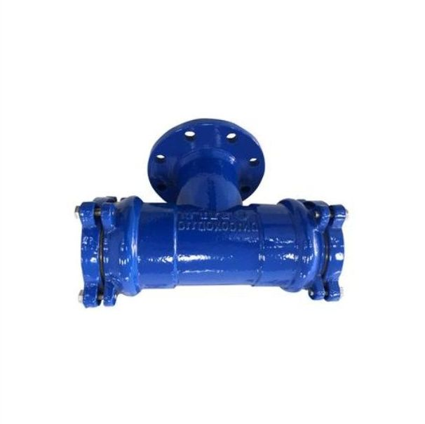 Epoxy Coated All Flanged Tee Ductile Iron Pipe Fitting