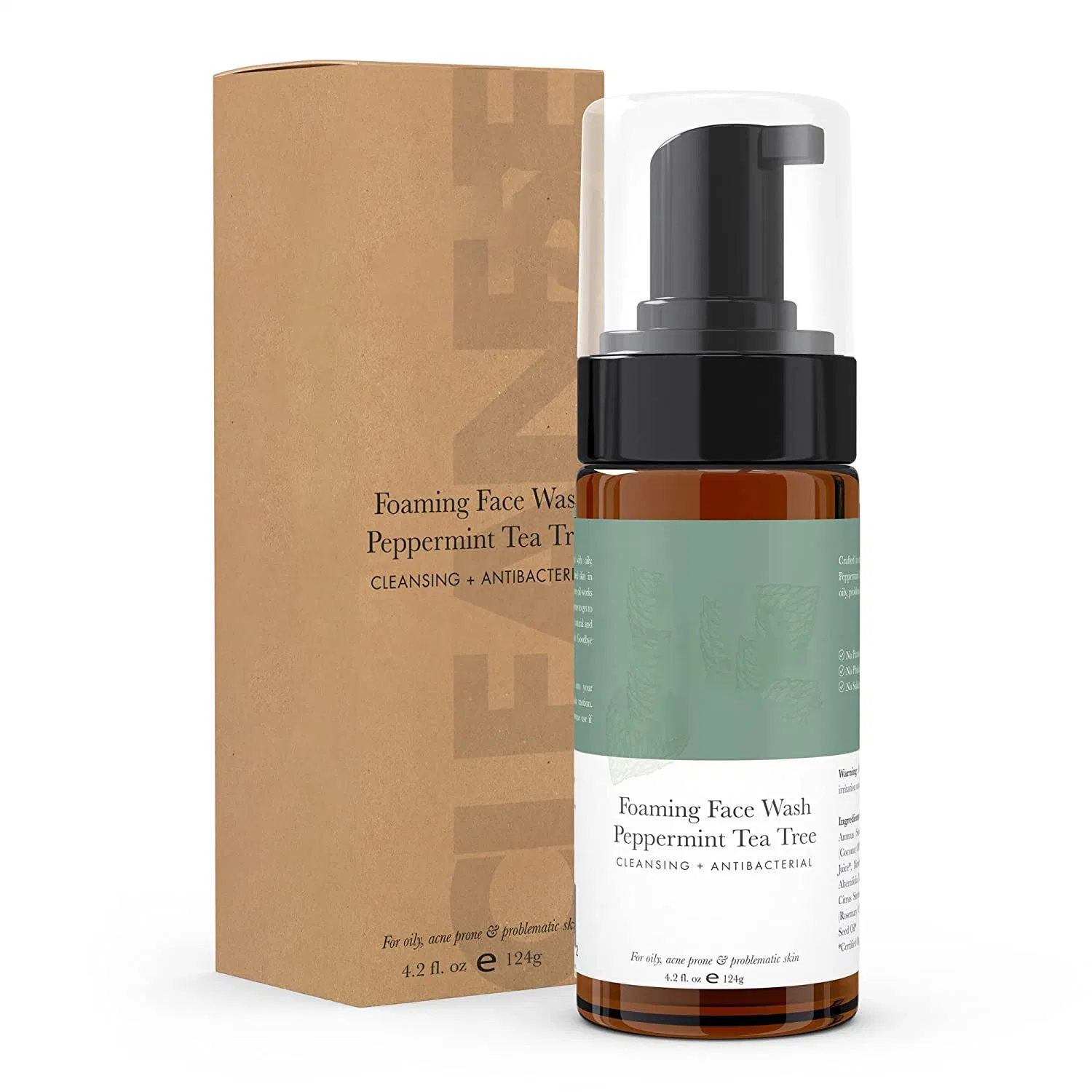 Wholesale Price Deep Cleansing Face Wash Anti Acne Brightening Whitening Private Label Moisturizing Cleanser Facial Tea Tree Vitamin C Cleanser