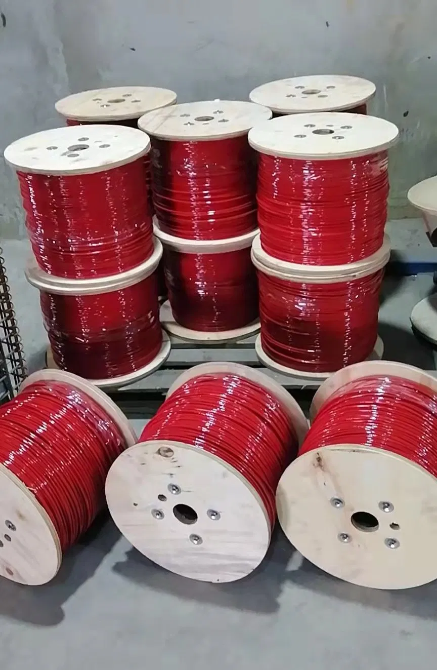 10mm PVC Coated High Quality 6X19 6X19s 6X19+Iws Steel Cable Steel Wire Rope Galvanized and Ungalvanized