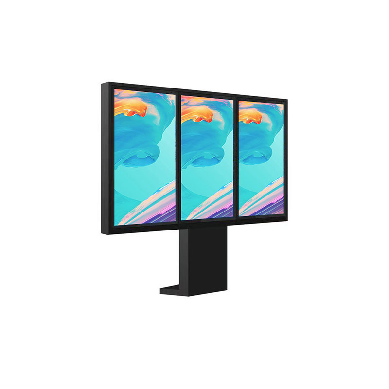 High Brightness Dooh Advertising Media Player Display 43 55 65 76 86 98 Inch Outdoor LCD Digital Signage Screen