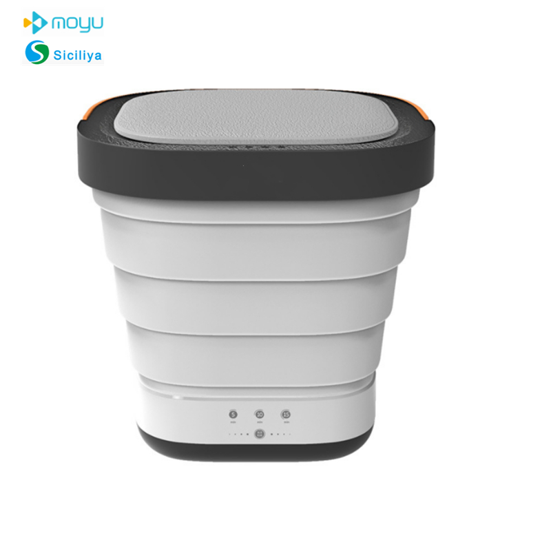 Moyu Mini Portable Washing Machine Xpb08-F1c Portable Foldable Mini Washer Clothes Washing and Spin Dryer for Home Travel