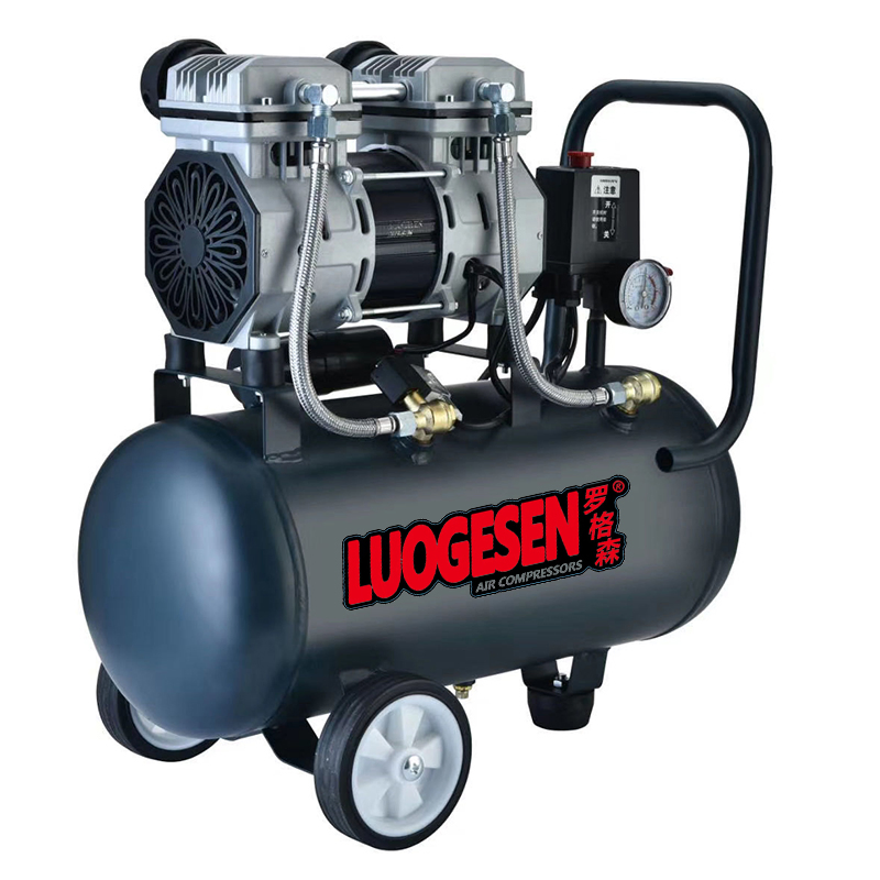 Поршневой безмасляный компрессор Luogesen 18л, 1390Вт