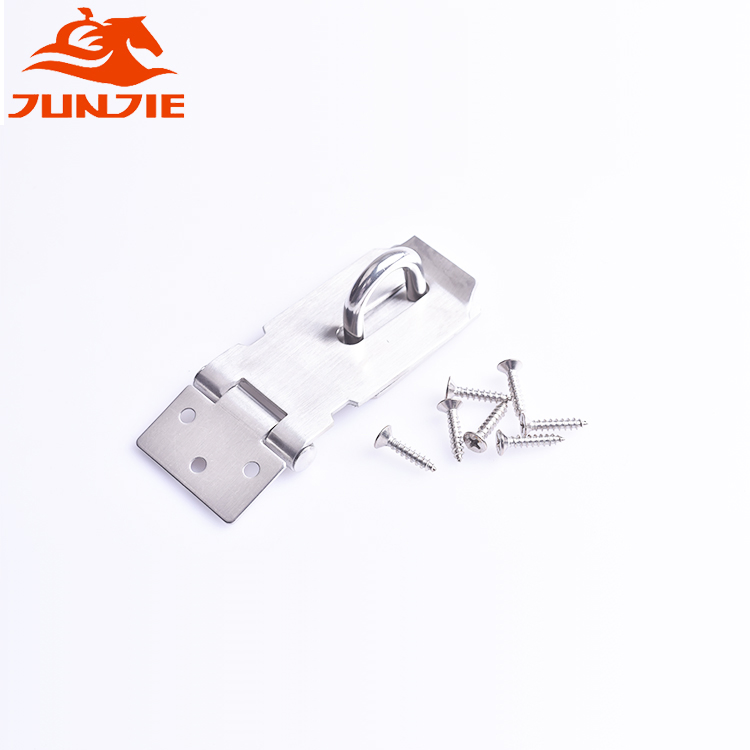 Stainless Steel Anti-Theft Hasp Lock Door Safety Bolt Insurance Tool Hardware Accessories Hasp Lock J703