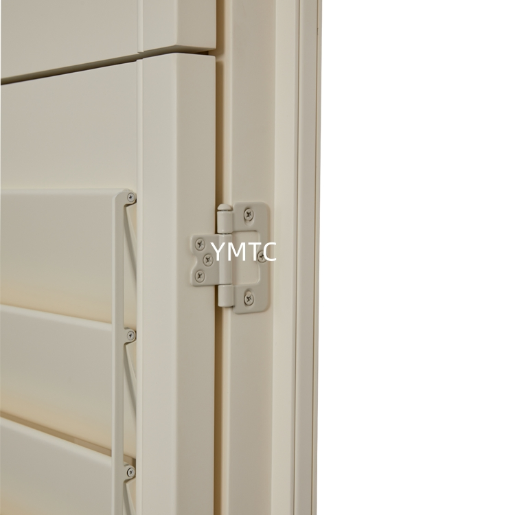 Low MOQ Custom Window 89mm Louver Hidden Tilt Rod Plantation Shutter