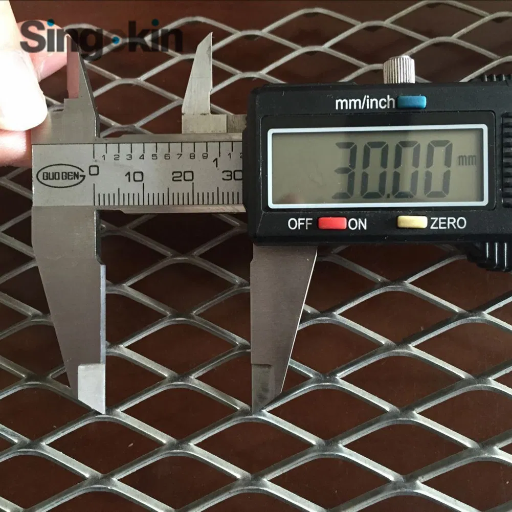 2mm Thick Diamond Screen Expanded Metal Mesh Fence Door