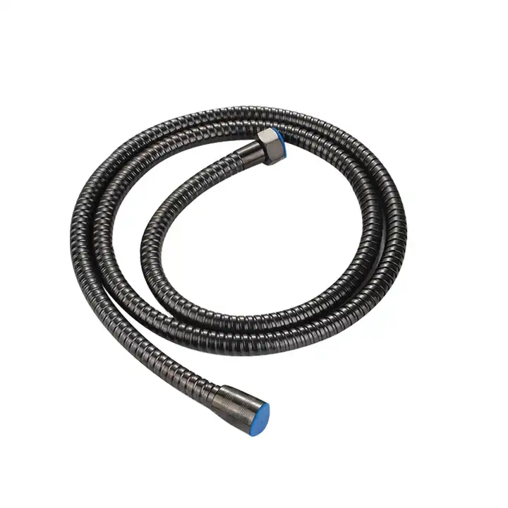 High Quality Ultra-Flexible Black Spray-Painted Stainless Steel Black Shower Hose