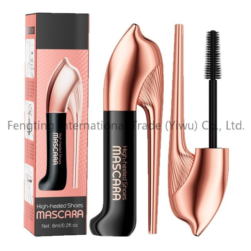 European Standard Custom Logo Printing Clear Crystal Mascara Bottle Packaging Water and Light Resistant Eyelash Wholesale Mascara
