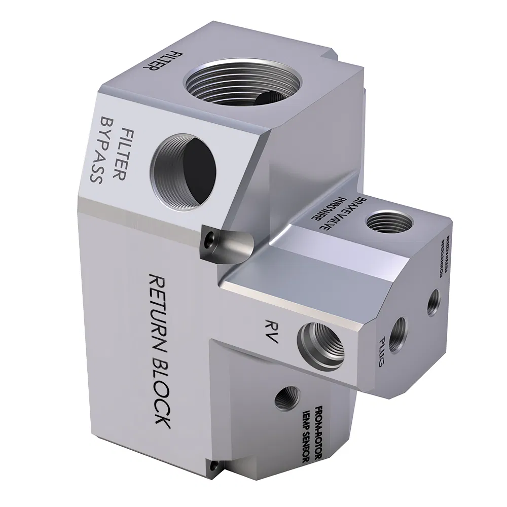 Гидравлический блок клапанов SH090 с термообработкой