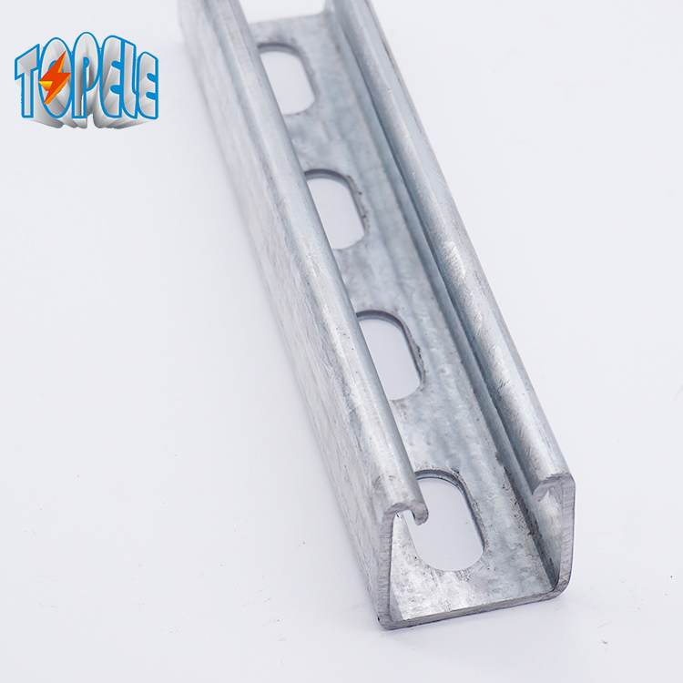 Professional OEM Support Steel Strut System C Channel Strut Support Channel