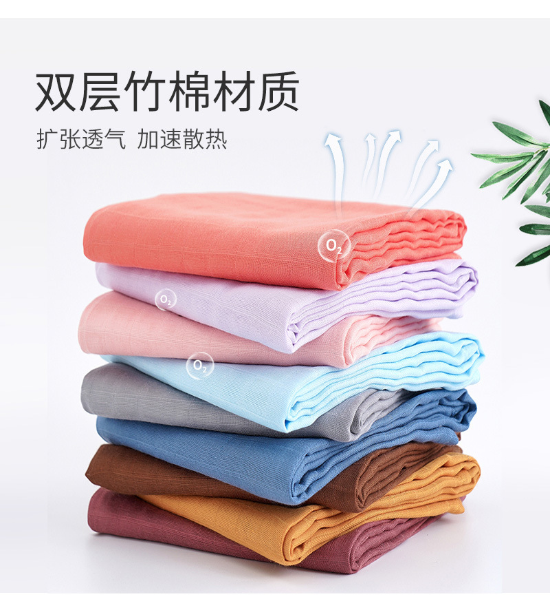 Quality 100% Bamboo Cotton Swaddle Muslin Bamboo Cotton Swaddle Blankets