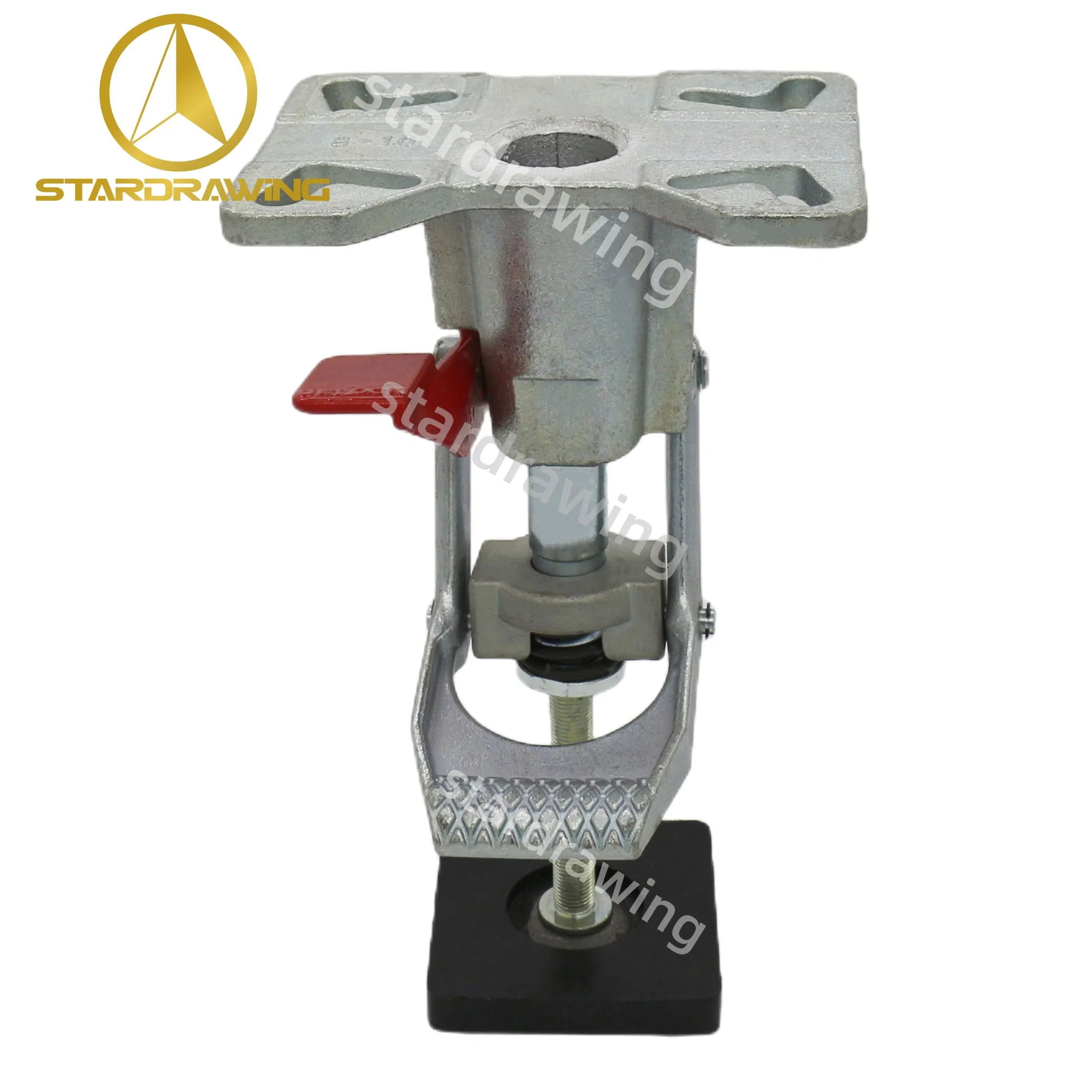 Stardrawing Heavy Duty Caster Adjustable Height Floor Locks 4/5/6/8/10 Inch Options