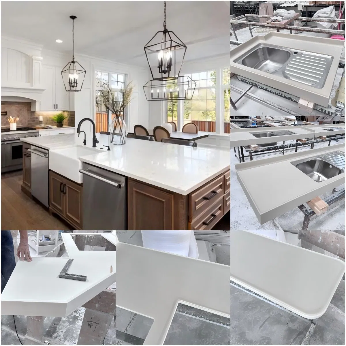 China Manufacturers Looking for Distributors Corian Acrylic Solid Surface Stone Acrylic Slabs Acrylic Sheet Countertops Table Tops Sheets