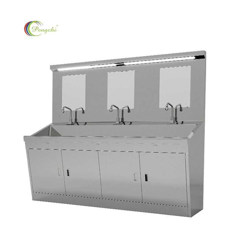 Color-Match Hospital Handwashing Sink for Custom Interior Design Integration