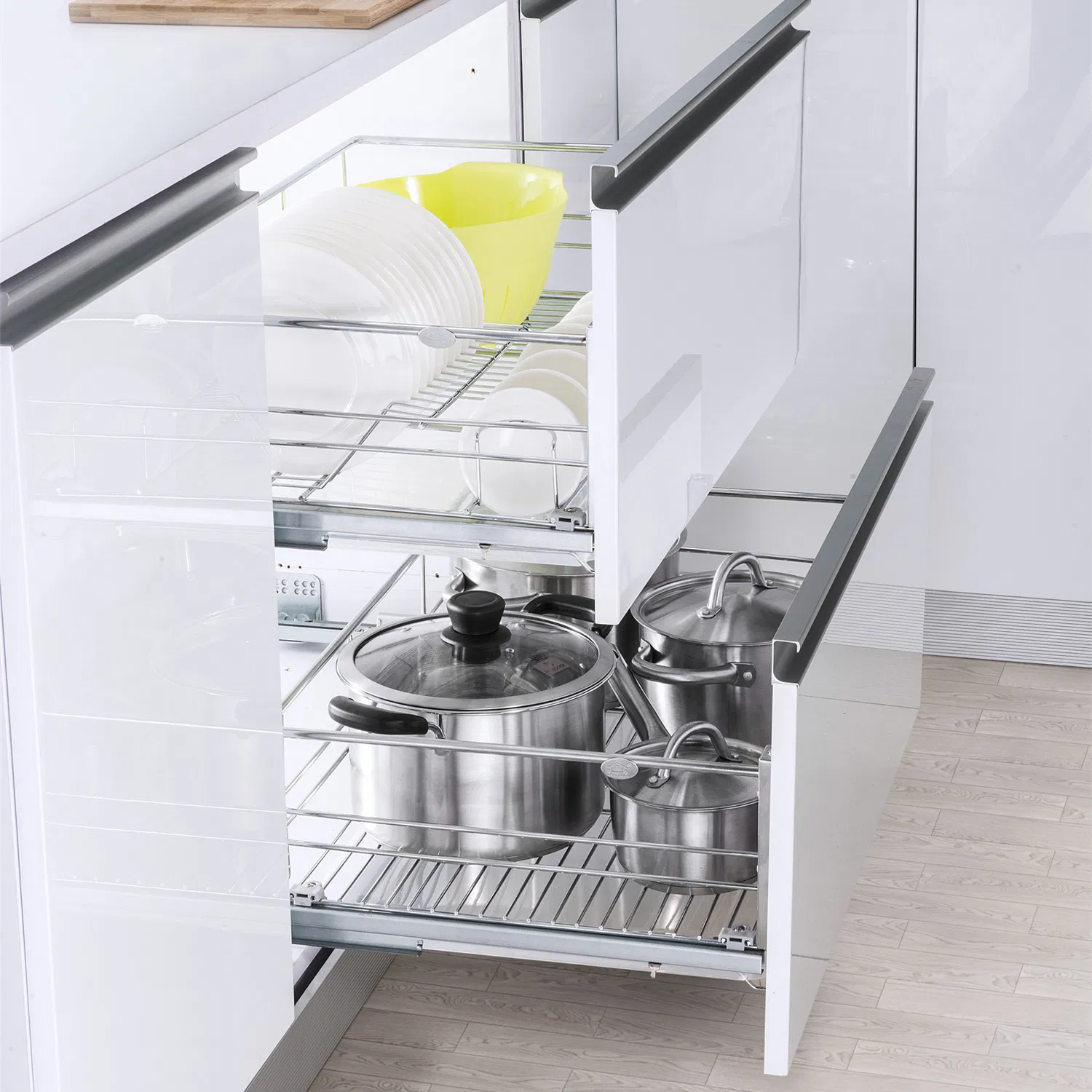 Органайзер для кухни Wellmax с хромированной сеткой