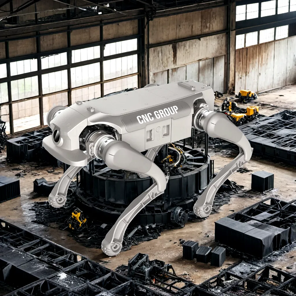 China Manufactures Large-Scale Simulated Electronic Body Intelligent Four-Legged Intelligent Robot Dog