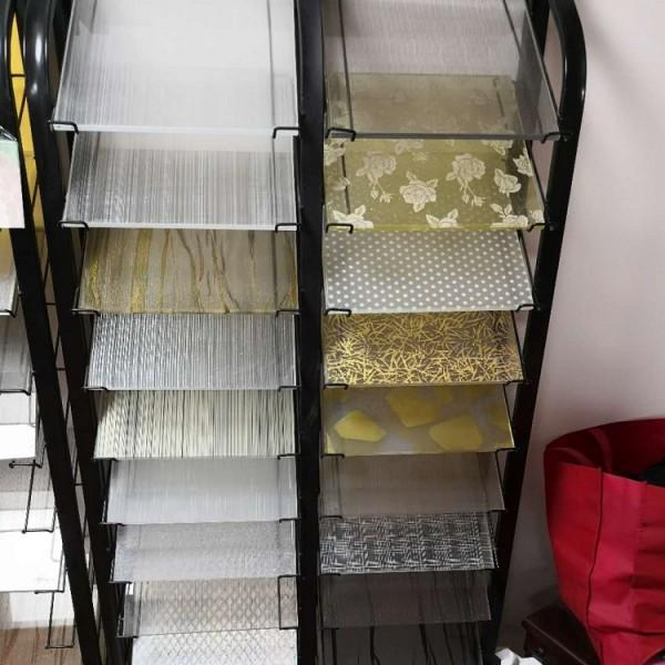 Decorative Safety Glass with Metal Wire Netting for Buildings