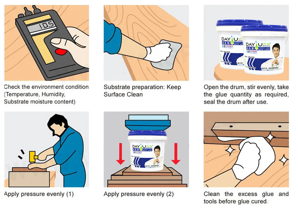 Mainly Used for Furniture Assembling The Largest and Oldest Water-Soluble Adhesives