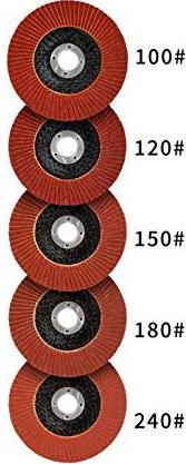 Лепестковый круг 115x22 мм, оксид алюминия, зерно 60