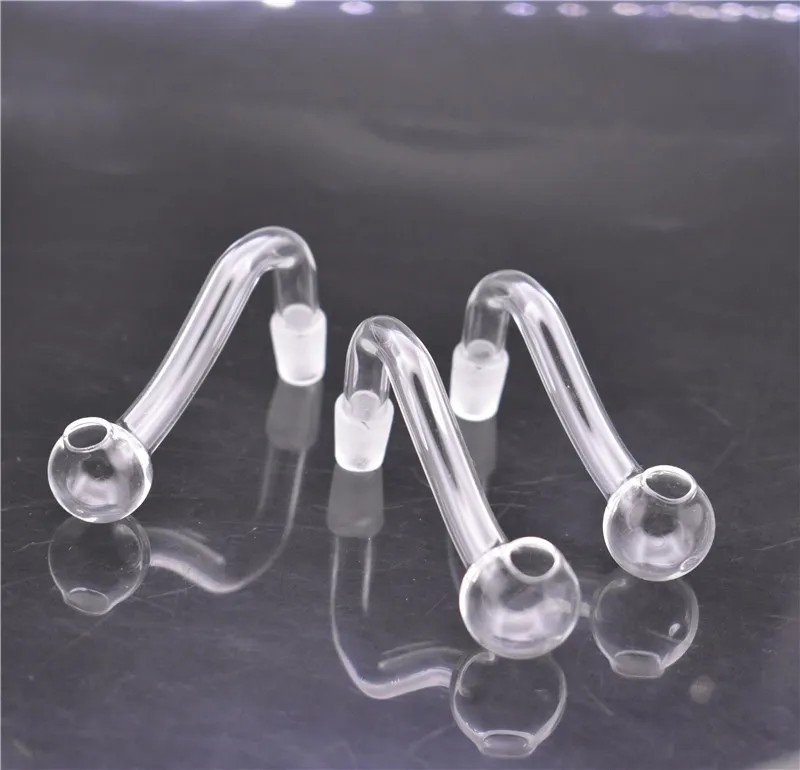 Glass Oil Burner pipe Hookah Bubbler Pipes with Double Matrix Honeycomb Perc Ash Catcher with 10mm Male Oil Burner Pipe Smoking Accessories