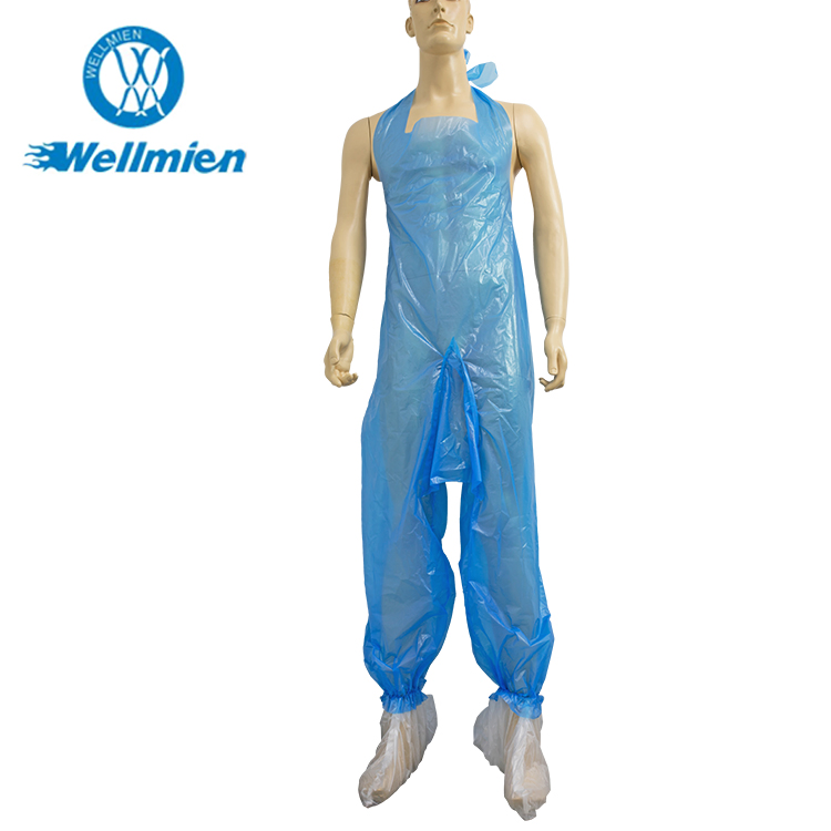 Food-Grade Protective Cooking Disposable Waterproof Polyethylene Apron