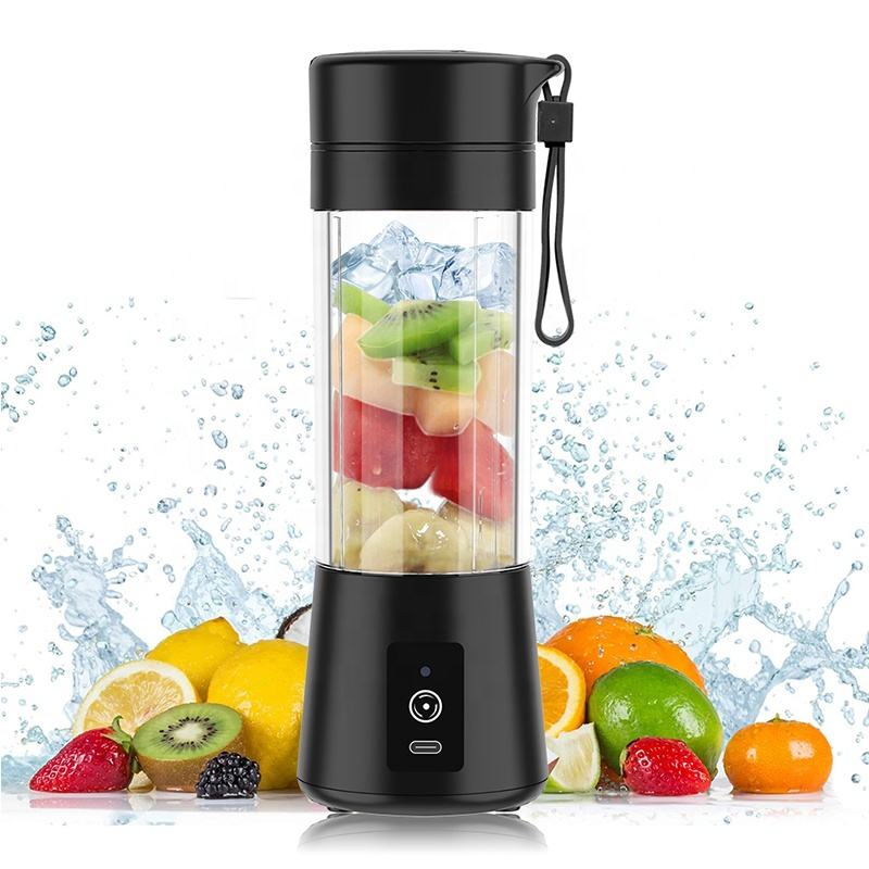 2024 Wholesale Portable Fruit Juicer USB Type-C Rechargeable Personal Portable Smoothie Blender