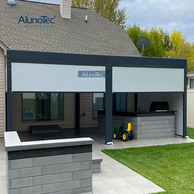 Motorised Swimming Pool Awnings for Outdoor Patio 4m X 3m X 3m