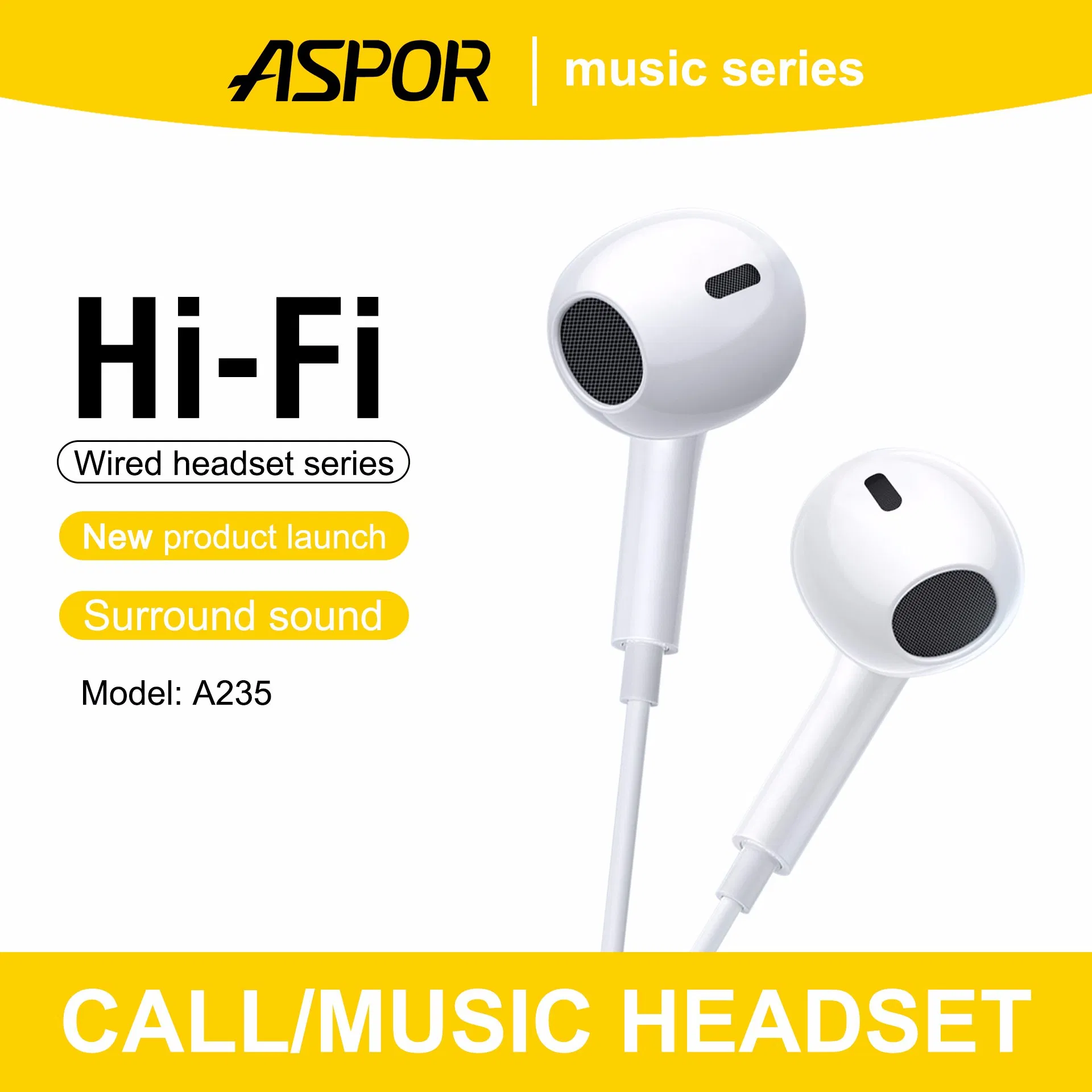 Earphone TPE+ Plastic Material Answer and End Calls Earphone Lightning Can Connect Bluetooth