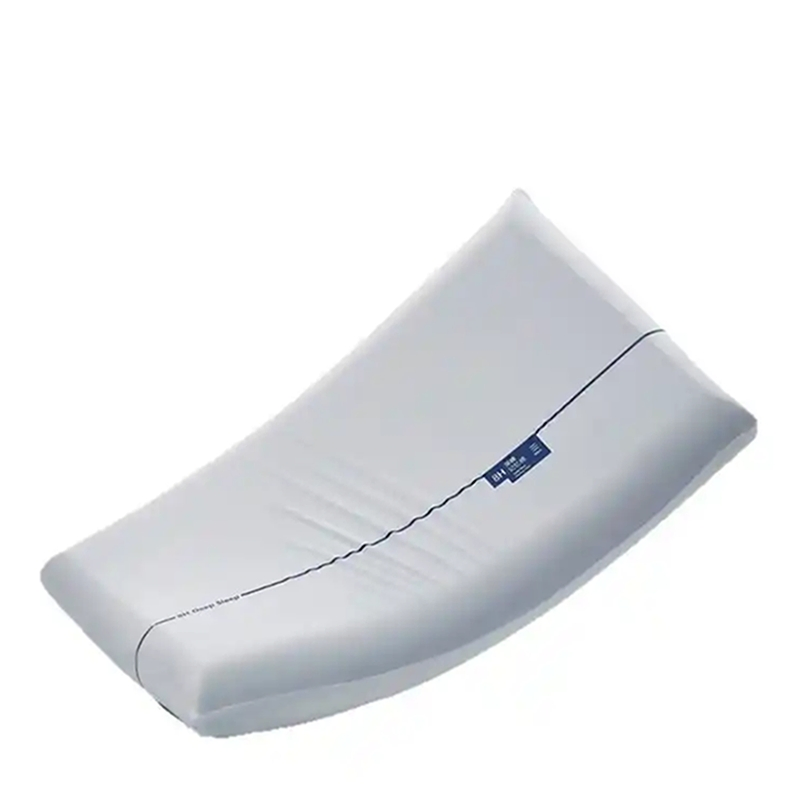 Breathable Zero-Pressure Memory Foam Pillow: White Vacuum Packaging Support