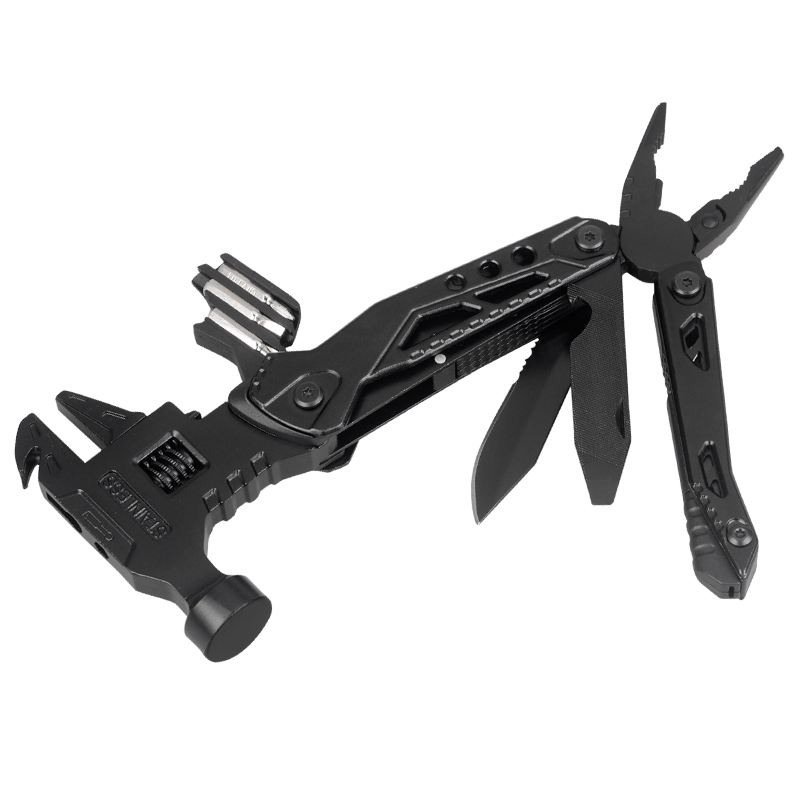 Multi Function Hammer with Anodized Alunimum Handle (#8538)