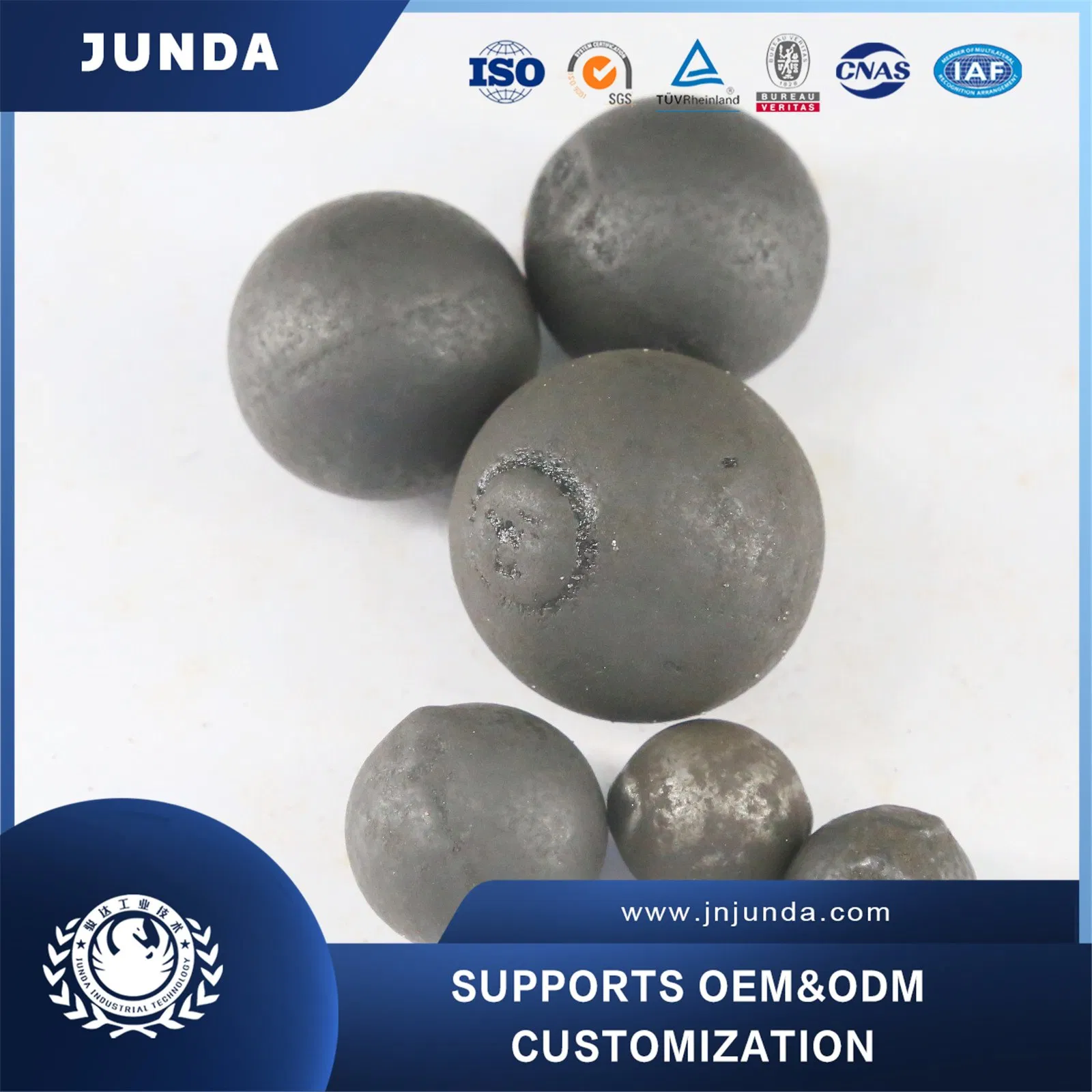 Factory Direct Sales High Performance High Chromium Cast Steel Casting Ball for Mineral Processing