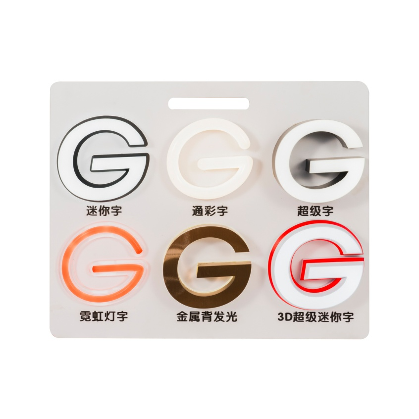 Sleek Customized Long-Lasting Back-Lit Channel Letter Sign for 24/7 High-Visibility Branding