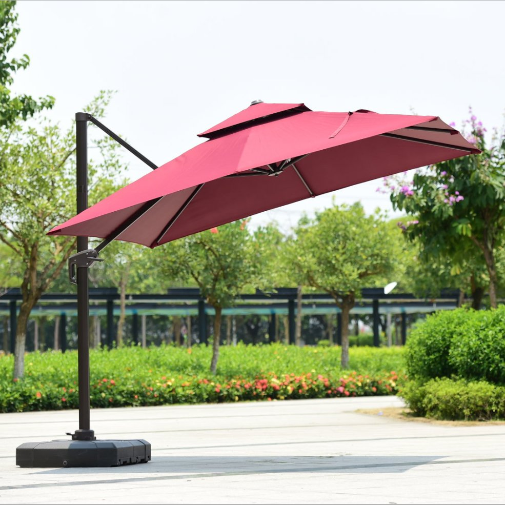 Norse Mythology Style Courtyard Balcony Outdoor Square Leisure Umbrella