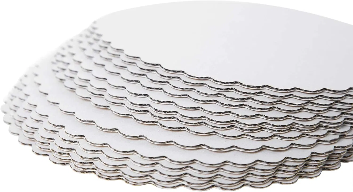 12" White Cakeboard Round, Disposable