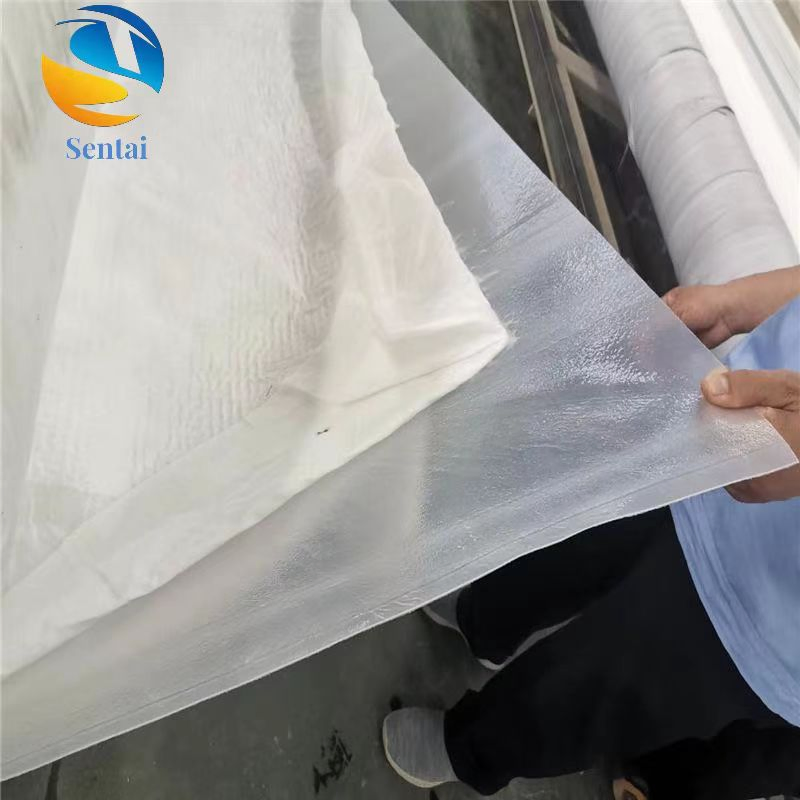 800g Long Filament Composite Geomembrane Membrane for River Slope Protection, Two Fabrics, One Membrane, One Fabric, One Membrane
