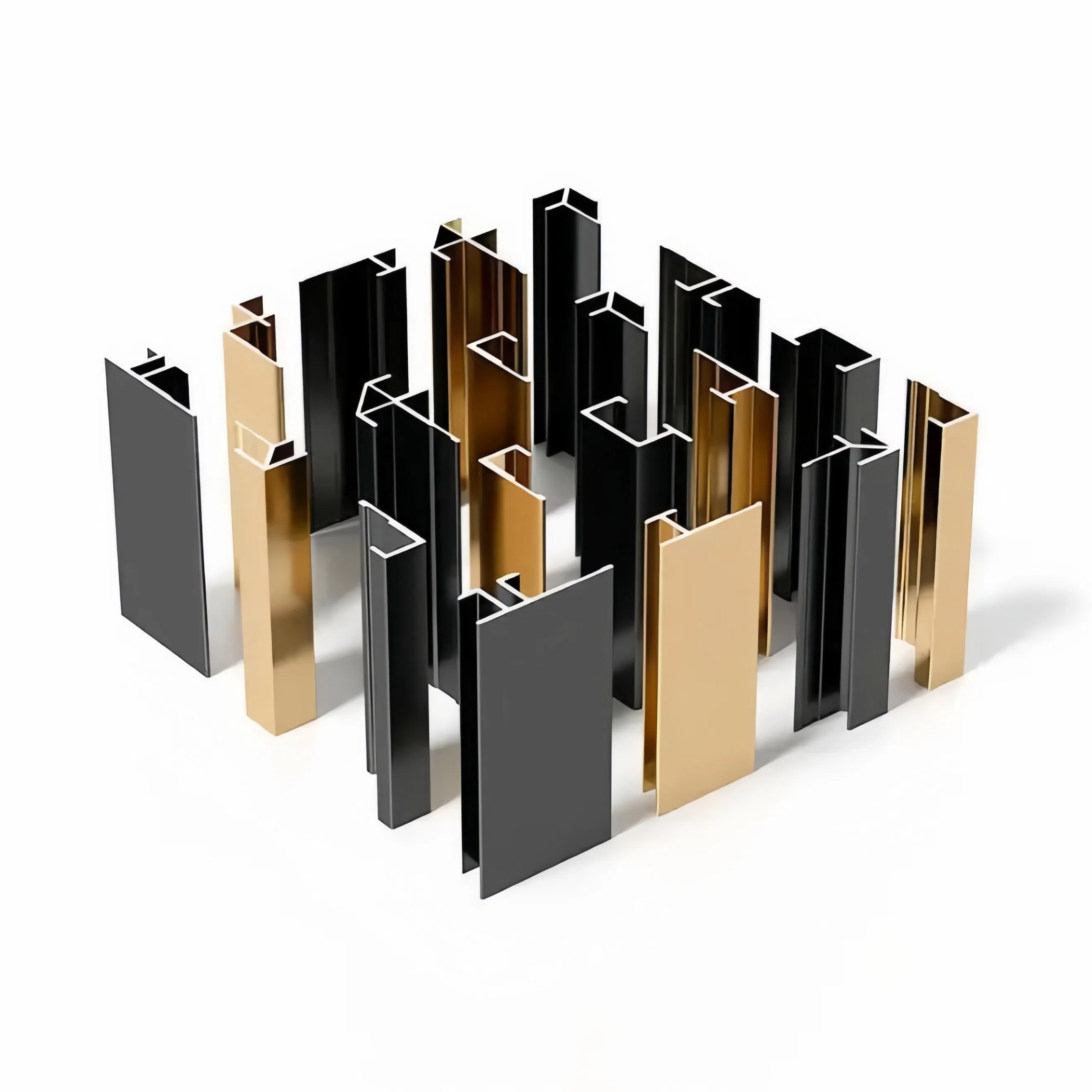 Decorative Transition Strips for Aluminum Floor Carpets