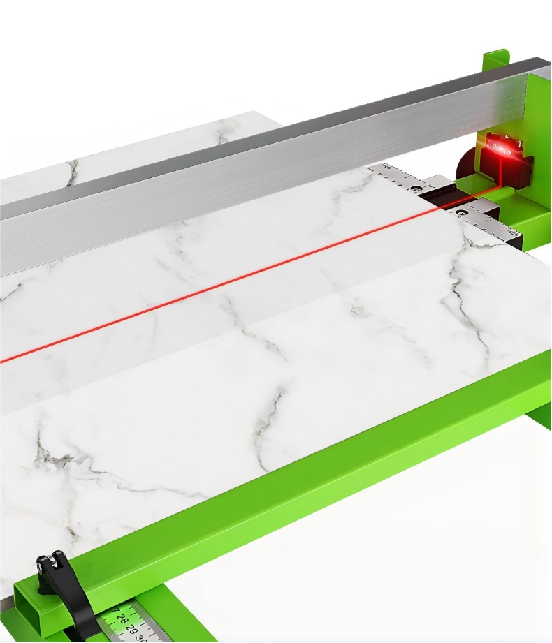 1200mm/800mm Manual Tile Cutter Adjustable Guide Upgraded Triangular Backstop Triangular Tile Cutting Secure Fixation