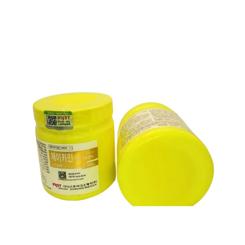 Korea Widely Used J-Cain 79.9% Skin Numbing Topical Cream 500g Jcain Microblade Anaesthetic Cream for Painless