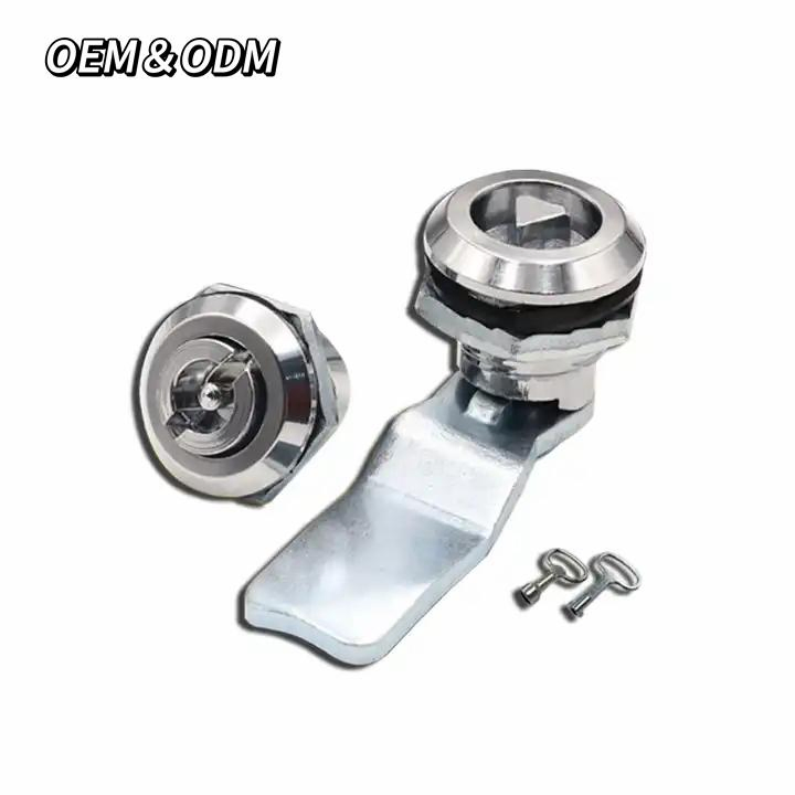 Ms705 Stainless Steel Triangle Square Double Bit Cam Lock Stainless Quarter Turn Lock