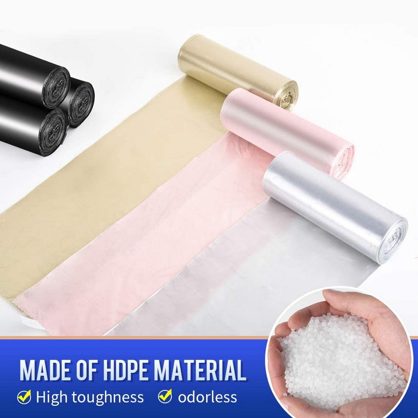 Durable Flexible Clear Tall Bin Liners Kitchen Garbage Bags