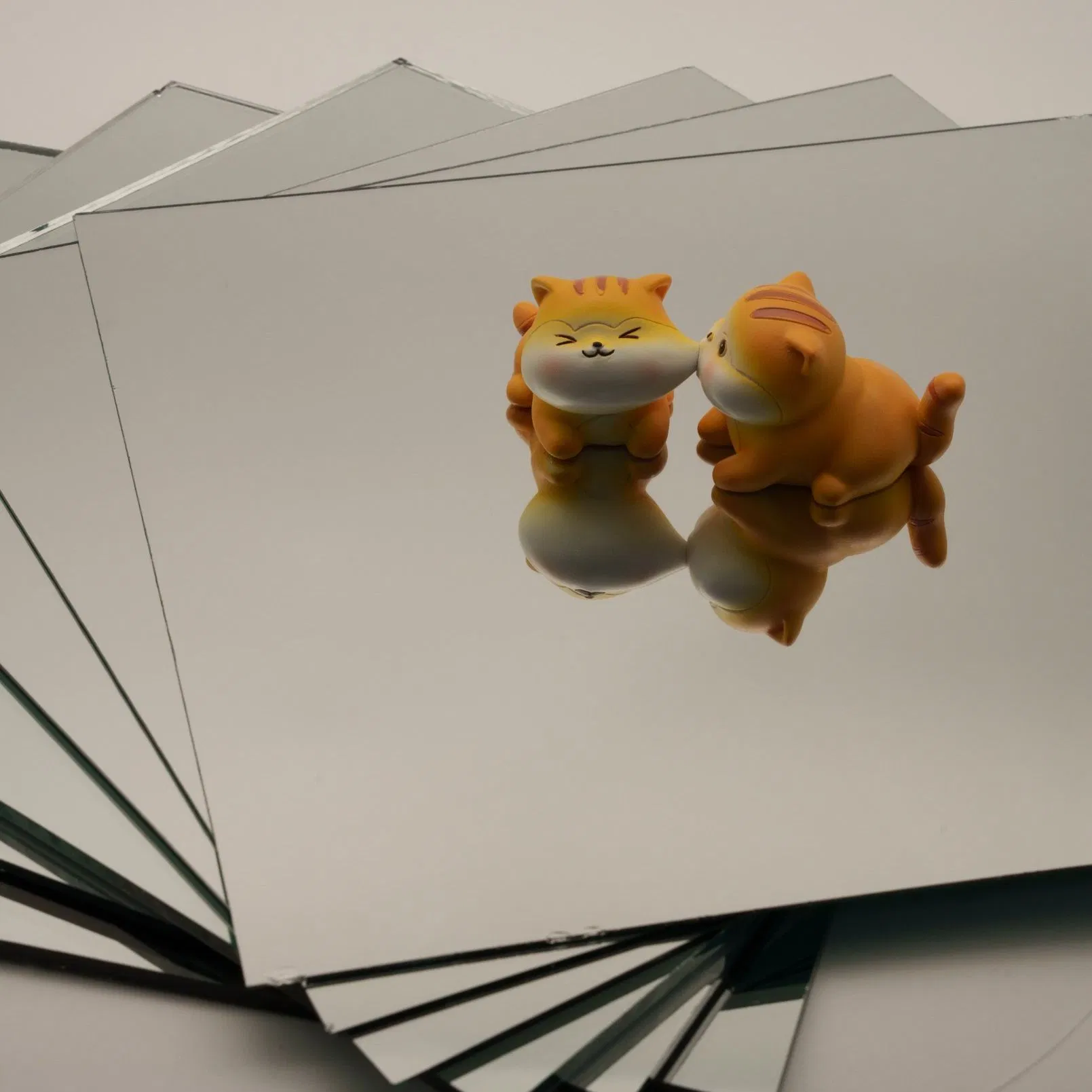 2mm 3mm 4mm 5mm 6mm Double Coating Aluminium Silver Mirror Sheet Glass