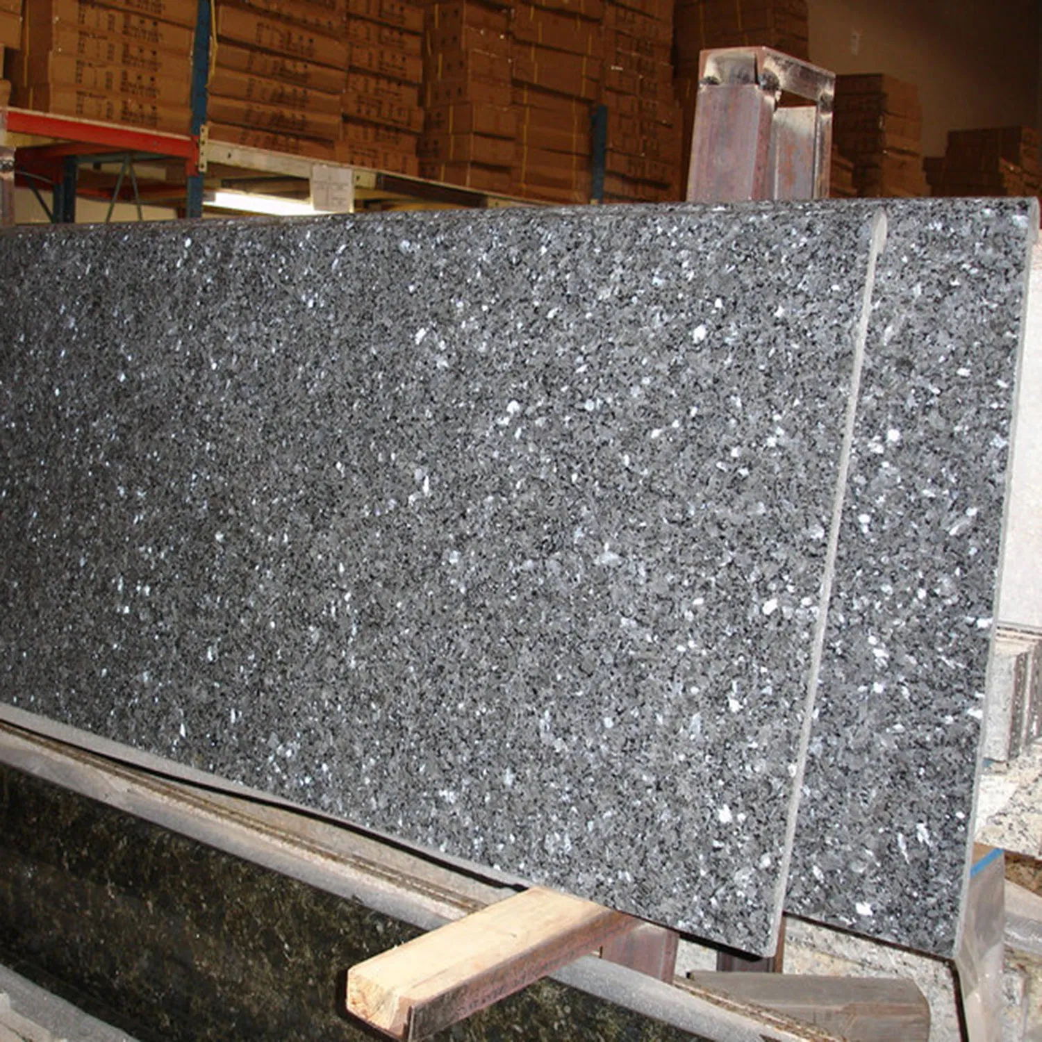 Luxury Natural Stone Norway Labradorite Blue Pearl Granite for Flooring and Wall Tile