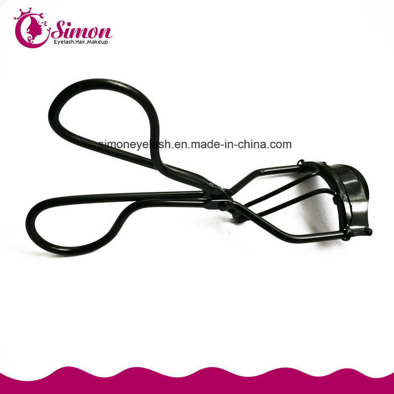 OEM Private Logo Matte Black Metal Makeup Cosmetic Eyelash Curler